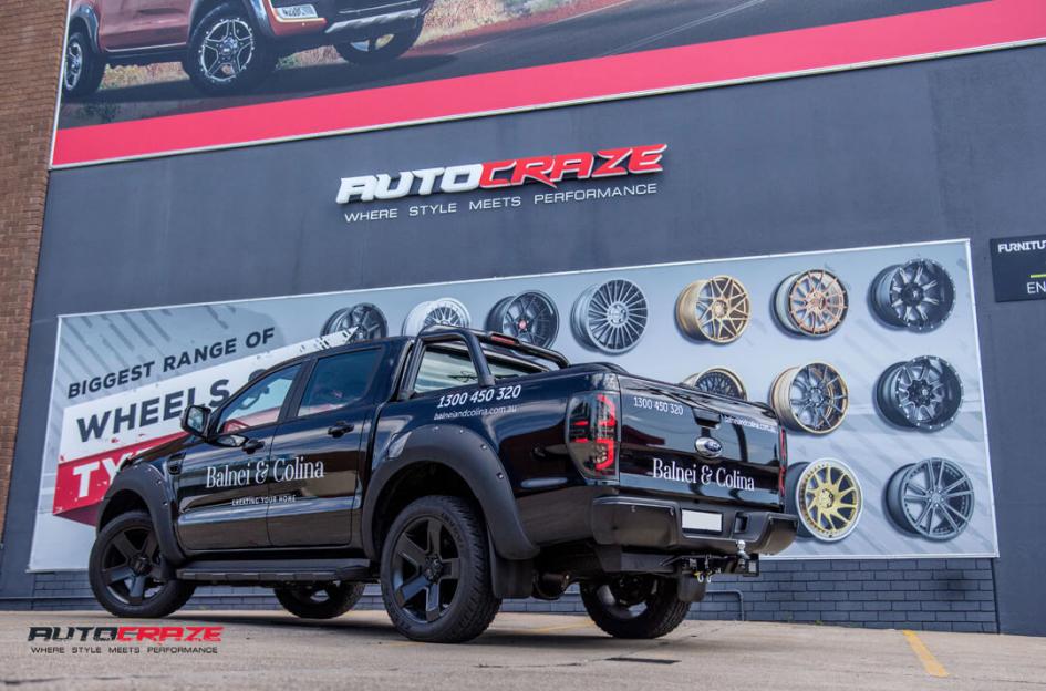 FORD RANGER EXILE SATIN BLACK